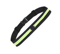 Riñonera multifuncional transpirable, bolsa de almacenamiento oculta ajustable, cinturón deportivo para correr, Color verde, Talla única