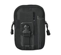Riñonera multiusos para exteriores, para llevar accesorios, bolsas Oxford, herramientas multiusos para exteriores, Línea negra y gris, Talla única