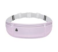 Riñonera oculta transpirable para correr, bolsa de cintura invisible deportiva para hombres y mujeres, senderismo, perros, caminar, correr, riñonera para teléfono, morado claro