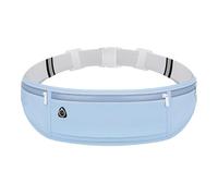 Riñonera oculta transpirable para correr, cintura invisible, deportiva, bolsa de gimnasio, 3 bolsillos, a