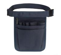 Riñonera organizadora de herramientas impermeable con múltiples bolsillos, tela Oxford, hebillas de liberación rápida, adecuada para reparación y trabajo de campo (azul)