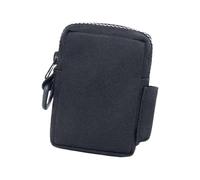 Riñonera Oxford compacta resistente al desgaste para deportes al aire libre, senderismo, ciclismo y organización esencial diaria, bolsas de cintura para uso diario, Black