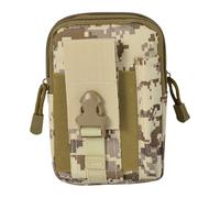 Riñonera para acampar al aire libre, bolsa para teléfono, escalada, multiusos, bolsa de deportes, bolsa de herramientas, Desierto digital