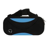 Riñonera para correr, bolsa para cinturón de deporte, bolsa de gimnasio, paquete de cinturón, paquete de cintura, bolsa de soporte para teléfono celular, bolsa impermeable, Azul--23x12cm