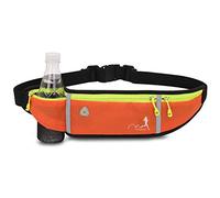 Riñonera para correr, ligera, ajustable, con correa elástica, bolsa para correr, accesorios para iPhone, Samsung, cinturón de corredor y riñonera de entrenamiento para hombres