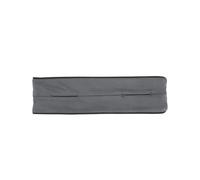 Riñonera para correr para mujeres y hombres, riñonera multifunción invisible para correr, portátil, para viajes al aire libre, bolsa deportiva, Gray, S