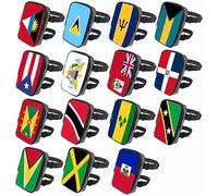 Riñonera para el muslo con diseño de bandera para mujer, riñonera para exteriores, para carnaval, senderismo, viajes, con correas ajustables, bolsa convertible, diseño 4 en 1, Varios colores, Talla