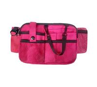 Riñonera para enfermera, delantal, riñonera utilitaria, bolsa de cinturón para herramientas de enfermera, color azul oscuro, 15,5 x 23 cm, Rojo rosa, 15,5 x 23 cm, 15.5x23cm, como se muestra en la