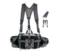 Riñonera para Exteriores para Acampar, Bolsillo Resistente en la Cintura, versátil para Caminar, práctica riñonera de 11.22 x 5.12 x 5.91 Pulgadas para Hombres (Multicolor)