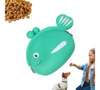 Riñonera Para Golosinas De Perro - De Silicona Impermeable Y Fácil De Llevar - Portátil Para Entrenamiento Canino | Uso En Rutina Diaria, Senderismo, Ejercicio, Viajes, Actividades Al Aire Libre Y