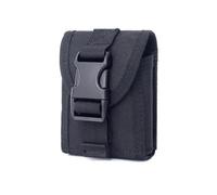 Riñonera para Hombre Bolsa de supermercado for Exteriores, Bolsa de Herramientas for cinturón, Bolsa de Almacenamiento Colgante(Black)