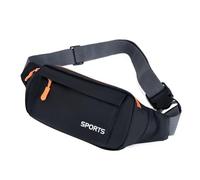 Riñonera para Hombre Riñonera Informal for Viajes, equitación, Correr, Fitness(Schwarz)