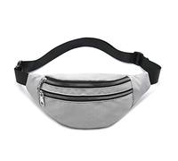 Riñonera para hombres y mujeres a la moda, resistente al agua, riñonera con cinturón ajustable para viajes, senderismo, correr, deportes al aire libre.