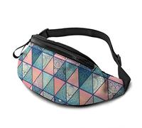 Riñonera para Hombres y Mujeres, diseño de Mandalas, riñonera con cinturón, Bandolera Ajustable, Bandolera, Bandolera, para Viajar, Senderismo, Ciclismo, Correr