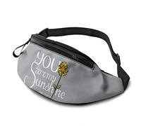 Riñonera para Hombres y Mujeres, You Are My Sunshine, riñonera con cinturón, Bandolera Ajustable, Bandolera, Bandolera, para Viajar, Senderismo, Ciclismo, Correr