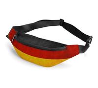 Riñonera para Mujer y Hombre, con Bandera Mexicana, para Senderismo, Correr, Viajar, pasear al Perro, Bandera de Alemania
