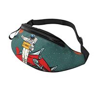 Riñonera para Mujeres y Hombres, Astronauta, autostopista a Marte, Bandolera, riñonera, Monedero, Bolsa para teléfono para Caminar