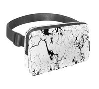 Riñonera para mujeres y hombres, riñonera para exteriores, riñonera delgada para correr, caminar, trotar, senderismo, viajes, entrenamiento, textura de pared rota, multicolor, 1.5x9.0x5.9in/4x23x15cm,