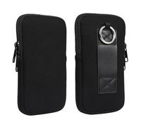 Riñonera para teléfono Celular, Bolsa de cinturón de Nailon para teléfono, Bolsa pequeña con Clip para cinturón para teléfono Inteligente, Bolsillo Multifuncional de 6.9 Pulgadas, Funda para cinturón