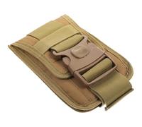Riñonera para Teléfono Móvil Portátil, Multifuncional, Khaki | Oxford y Franela Abs, Acceso Rápido a Tarjetas, Uso en Bici y Aire Libre