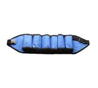 Riñonera portátil para escalar, acampar, senderismo, cerveza, bolsa práctica para vino, bebidas, latas, organizador para colgar, Blue, 1 pieza