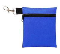 Riñonera portátil para pelotas de golf, bolsa de almacenamiento de nailon con mosquetón, regalo para hombres y mujeres, bolsa de golf ligera, riñonera compacta
