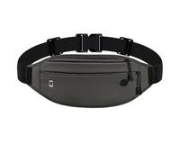 Riñonera Profesional for Correr for Hombre y Mujer, Bolsa Invisible Impermeable for teléfono móvil, Bolsas Deportivas for Gimnasio, cinturón for Ba para Viajes, Correr(Deep Grey)