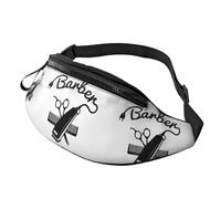 Riñonera Soy Barbero Con Agujero De Auriculares Bolsos Bandolera Multifuncional Riñoneras Hombre Para Ciclismo Correr Marcha 14X35Cm