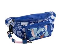 Riñonera Stitch para Adultos y niños con diseño Exclusivo Inspirado en Personajes Animados - Cangurera con múltiples Compartimentos y Correa Ajustable Ideal para Uso Diario