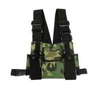 Riñonera táctica for Hombre y Mujer, Estilo Hip Hop, Estilo Urbano, Informal, Unisex, Color Negro(CP)