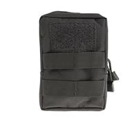 Riñonera táctica militar impermeable de nailon para deportes al aire libre, para correr, gimnasio, ciclismo, senderismo, color negro