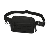 Riñonera táctica Molle Klein para hombre, impermeable, con cinturón ajustable, para viajes, caminar, correr, senderismo, ciclismo, Negro , Classique