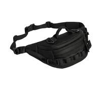Riñonera táctica para hombres y mujeres, riñonera militar Molle Utility Hip Belt Pouch Crossbody Bag para ciclismo, senderismo, caminar, pesca, Riñoneras de senderismo negras, 14.96'' x 3.54'' 6.3'',
