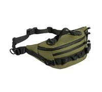 Riñonera táctica para hombres y mujeres, riñonera militar Molle Utility Hip Belt Pouch Crossbody Bag para ciclismo, senderismo, caminar, pesca, Riñoneras de senderismo verde militar, Talla única