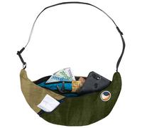 Riñonera Ticket to the moon Upcycled Sling Bag Color: khaki