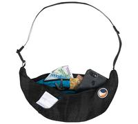 Riñonera Ticket to the moon Upcycled Sling Bag Color: negro