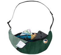 Riñonera Ticket to the moon Upcycled Sling Bag Color: verde/verde claro