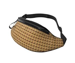Riñonera unisex con estampado de ciervo salvaje, bolsa cruzada para uso diario, viajes, al aire libre, correr, festivales