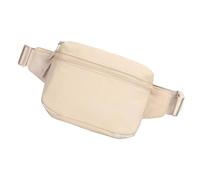 Riñonera unisex regulable, ligera, de nailon, duradera, para gimnasio y uso diario, deportes, organizador esencial, Khaki, Talla única