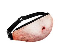 Riñonera Vientre Divertido - Bolso Abdominal 3D para Hombre y Mujer | Riñonera De | para Interior, Exterior, Pátio, Jardim, Casamento, Vegetais, Flores, Vinhas, Quintal, E