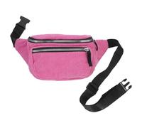 Riñonera y Gran de Moda Rosa para Mujer de Tela Aterciopelada Manos Libres | Ligera para Viajar y Montar en Bici, Estilo Elegante, Uso Diario, Diseño Portátil