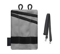 Riñoneras, bolsa de almacenamiento de tarjetas de cambio al aire libre, bolsa de herramientas pequeña multiusos para deportes, senderismo, camping, gris