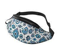 Riñoneras De Cintura El Mal De Ojo del Nazareo Turco, Bolso De Cintura Ligera Riñonera Viaje Unisex Riñonera Deportiva para Aptitud Correr Viajar