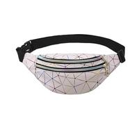 Riñoneras Hombre Fanny Pack Women Waist Casual Crossbody Chest Bags Unisex Hip Bum Bag Travel Waterproof Belt Sport Purse Pocket(Pink)