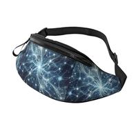 Riñoneras Hombre Resumen-Neuronas, Riñonera De Marcha Casual Riñonera Ajustable Waistpack para Ciclismo Escalada Fiesta