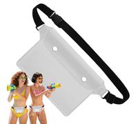 Riñoneras Impermeables para Natación - Bolsa Portátil Resistente Al Agua para Teléfono Y Pasaporte,Protector Ajustable para Teléfono Y Monedero Que Protege Objetos De En Natación, Playa, Piscina,