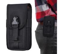 Riñoneras para Hombres | Bolsillo Móvil Dinero Linterna,Oxford para Correr con Mosquetón - para Hombres, Personas Mayores, Electricistas, Correr, Viajar, Acampar, Senderismo, Gimnasio, Caminar