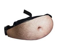 Riñoneras Unisex Dad Bag Bolso de Cinturón Deportiva Mini Riñonera Impermeable con Cremallera y Cinturón Ajustable para Mujer Hombre Ideal para Festivales de Regalo