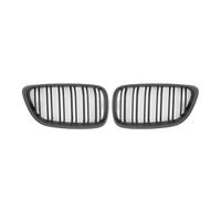 Riñones doble puente negro Para BMW Serie 2 F22 F23 F87 2014-2018 Rejilla De Riñón Parachoques Delantero Admisión Aire Carreras(Matte Black)