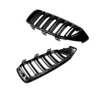 Riñones Dobles Negro Para M3 Para 13-19 De Doble Listón Y Color Negro Brillante Parrillas Delanteras Tipo Riñón Compatibles Rejillas delanteras para capó riñón